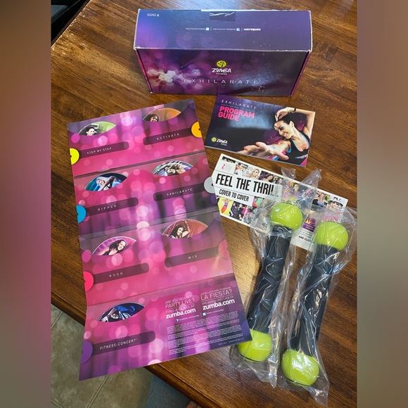 Zumba Exhilarate 7 DVD Set NIB - Picture 2 of 13